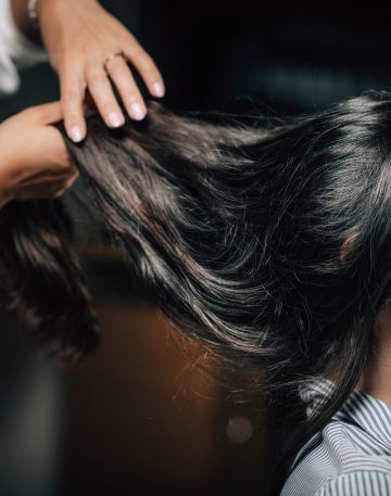 Hairstyling in Hair Salon